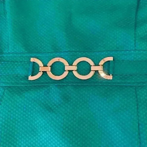 Tahari ASL Levine Jacquard Textured Square Neck Sheath Dress Size 10 Careerwear - Picture 2 of 13